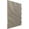 Ekena Millwork 19 5/8in. W x 19 5/8in. H Modern Wave EnduraWall Decorative 3D Wall Panel Covers 2.67 Sq. Ft. WP20X20MWCSV - alternate 6
